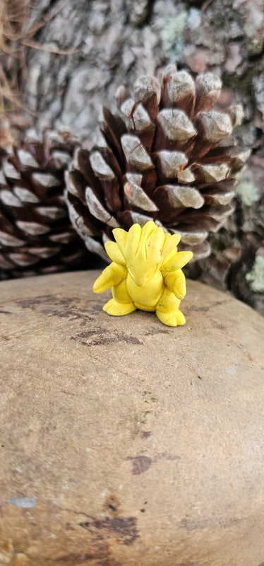 Super figurine Pokemon Nintendo style effet gomme Sablereau