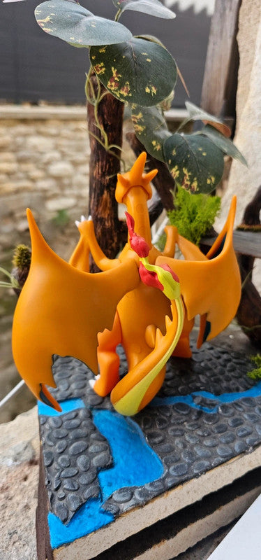 Super grande figurine Pokemon Nintendo tomy Mega-Dracaufeu