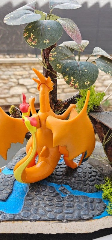 Super grande figurine Pokemon Nintendo tomy Mega-Dracaufeu
