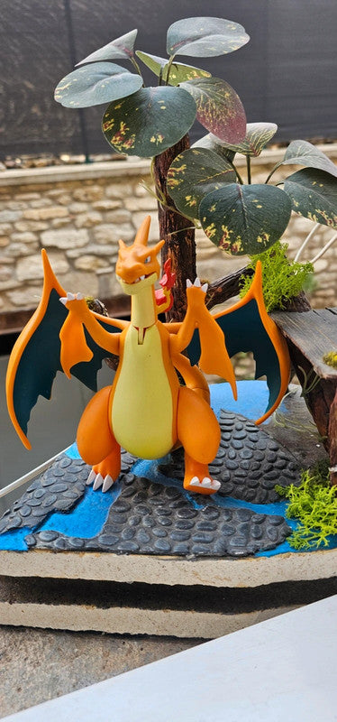 Super grande figurine Pokemon Nintendo tomy Mega-Dracaufeu