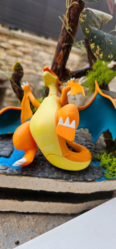 Super grande figurine Pokemon Nintendo tomy Mega-Dracaufeu