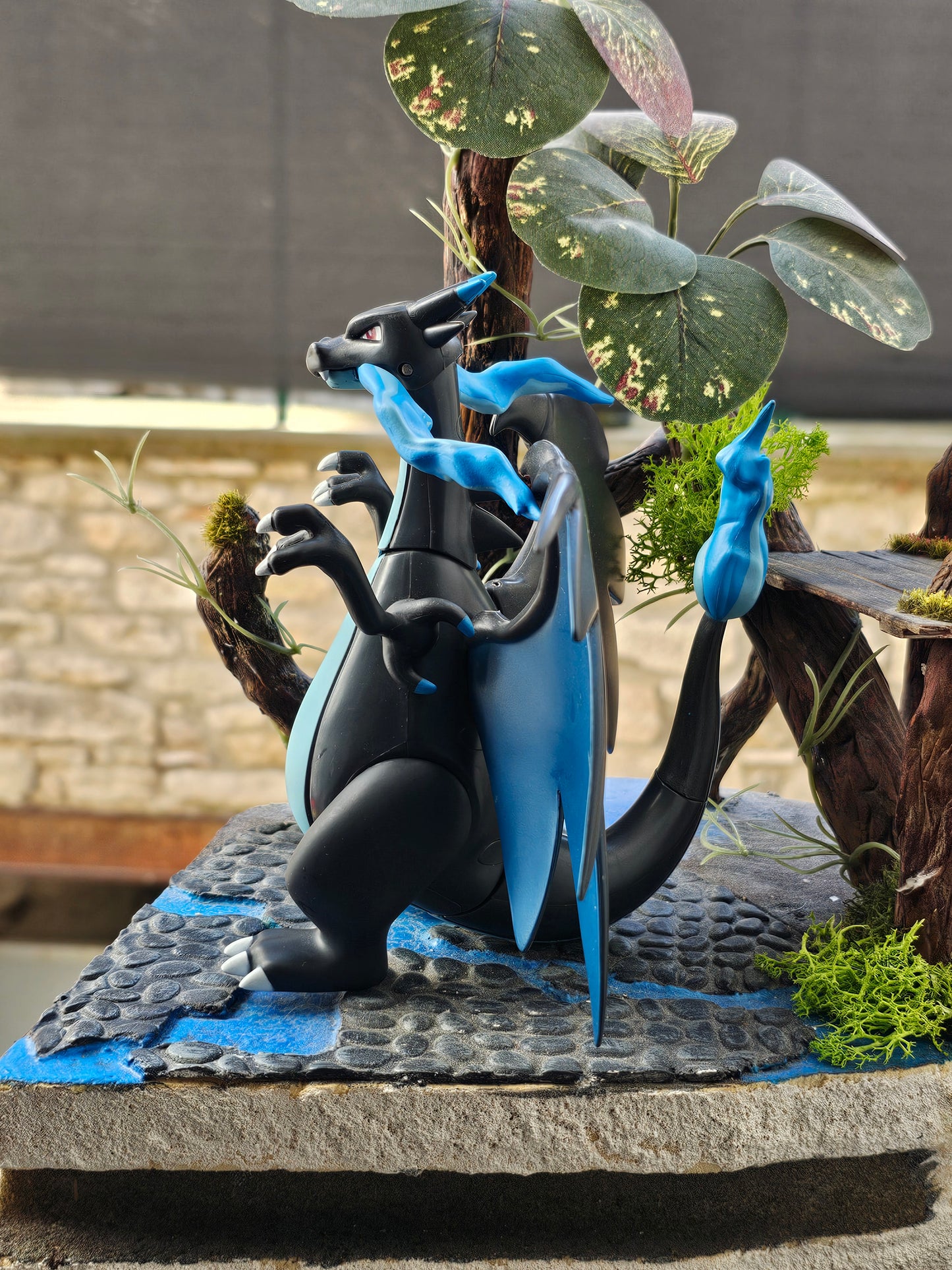 Super grande figurine Pokemon Nintendo Mega-Dracaufeu Shiny