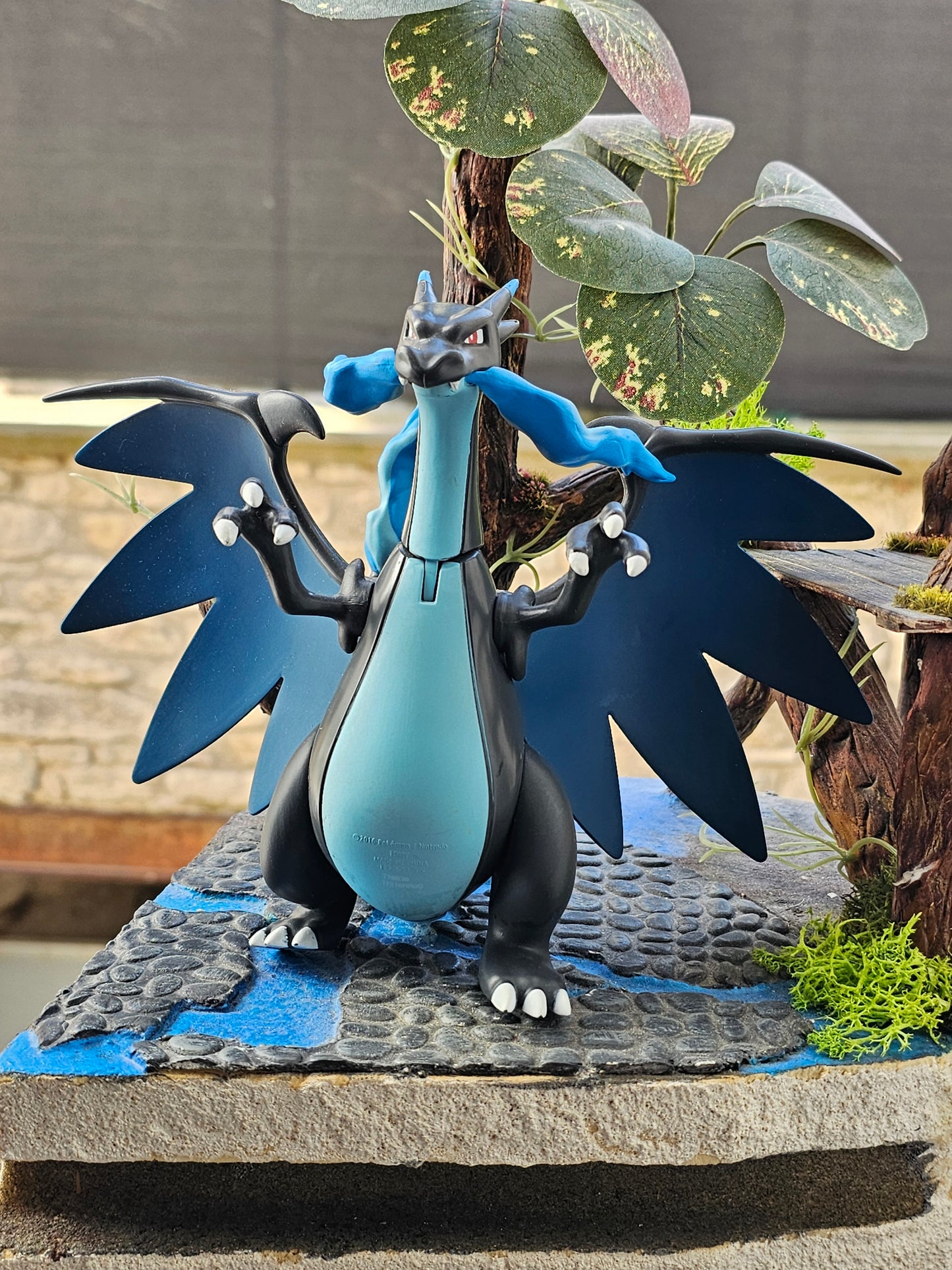 Super grande figurine Pokemon Nintendo Mega-Dracaufeu Shiny