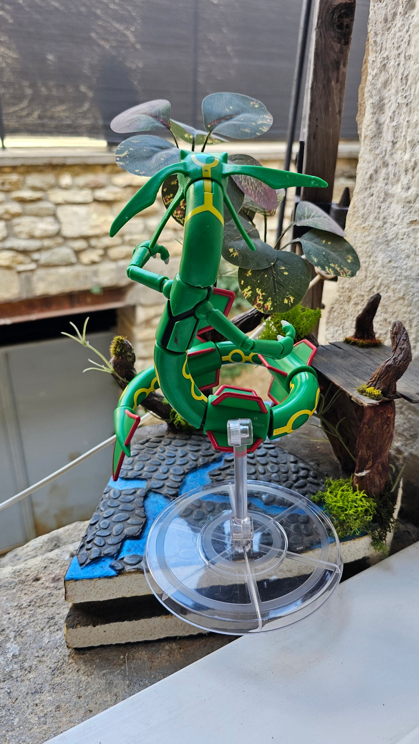 Super grande figurine Pokemon Nintendo Rayquaza