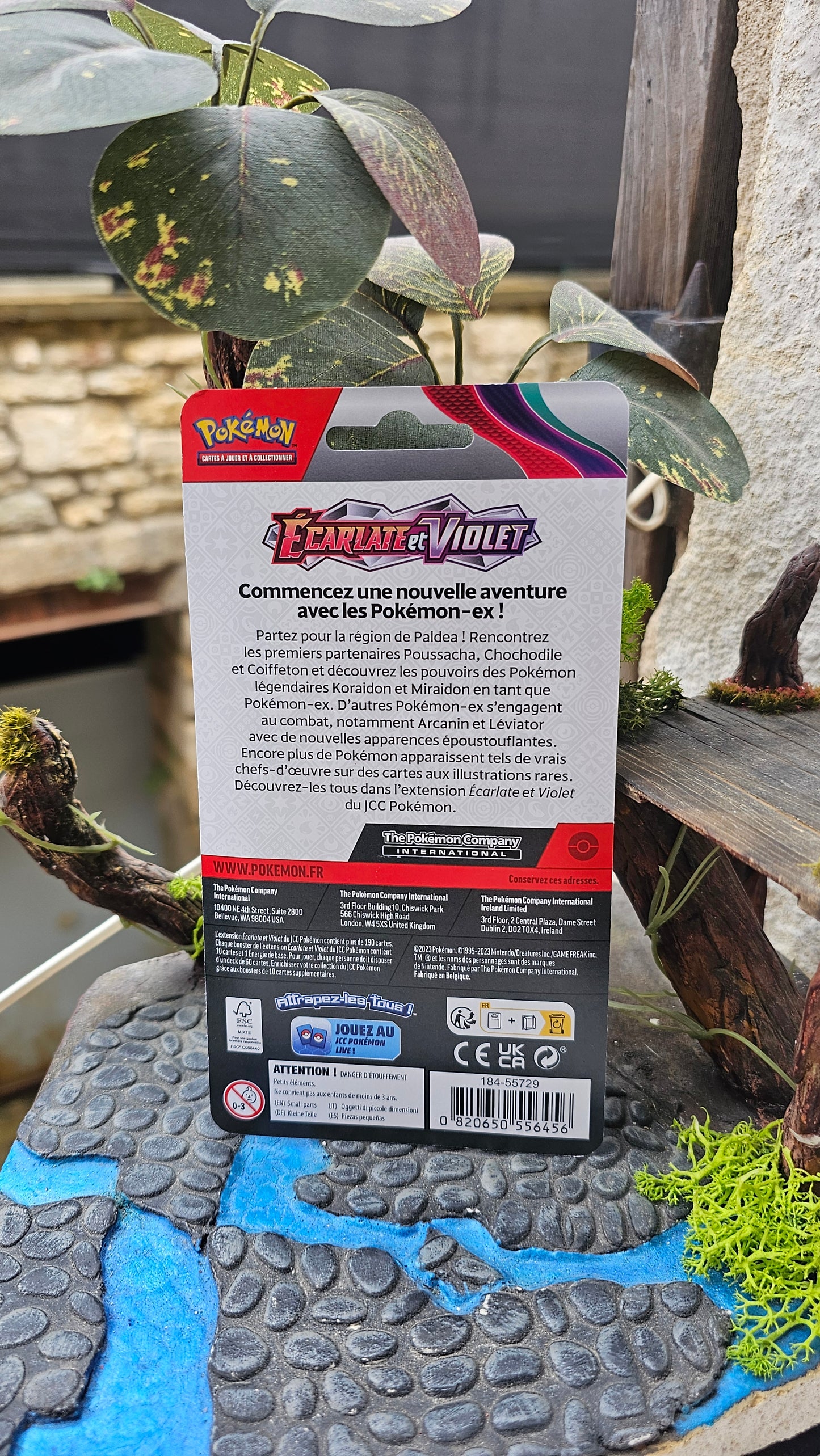 Super booster carte pokemon Écarlate et violet Ev1 illustration Leviator