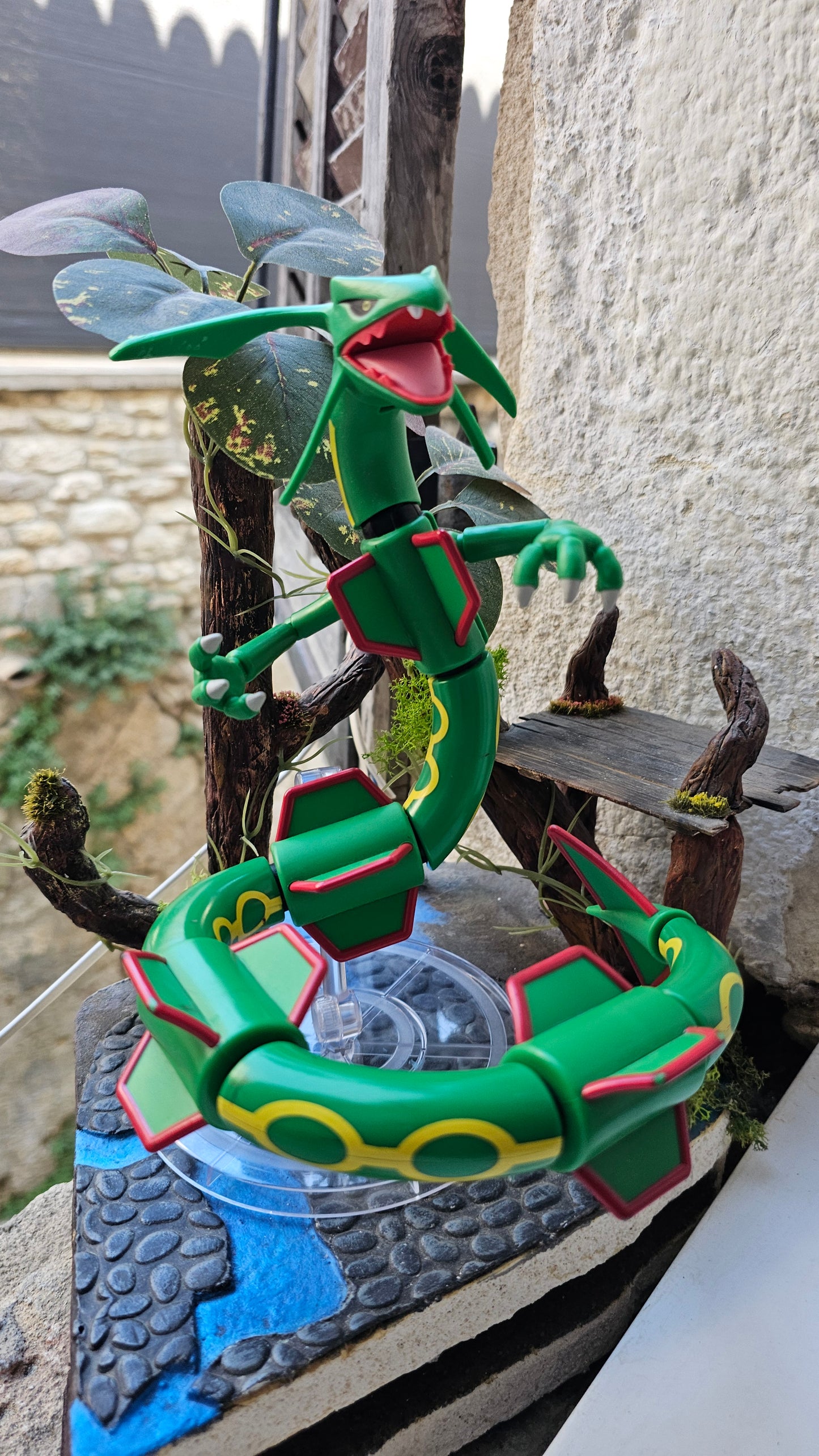Super grande figurine Pokemon Nintendo Rayquaza