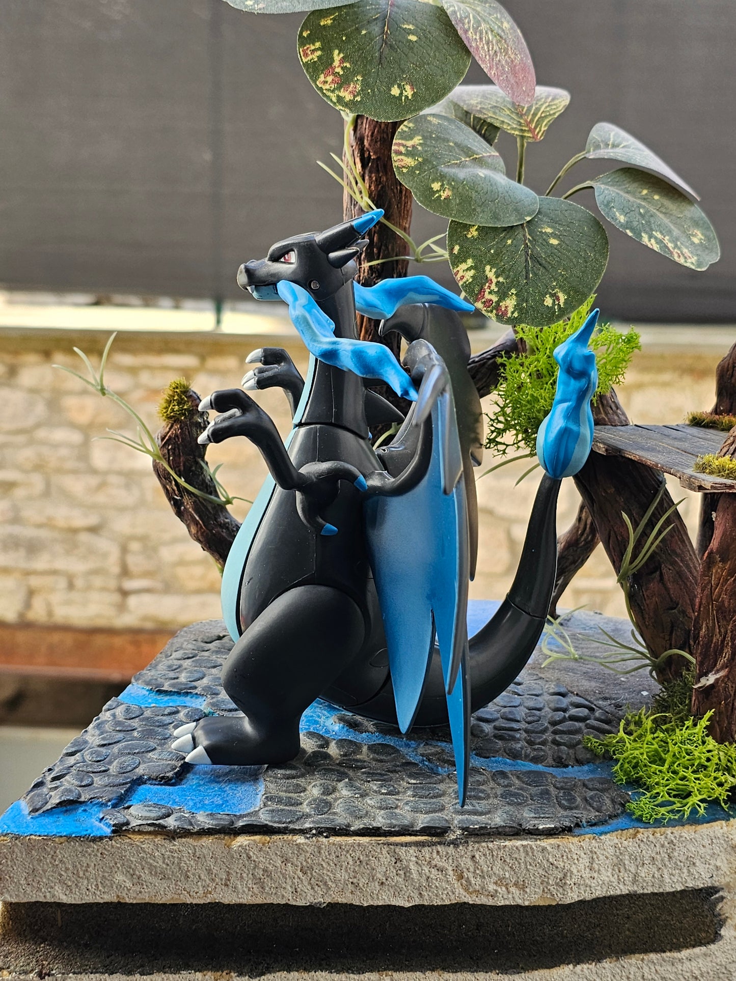 Super grande figurine Pokemon Nintendo Mega-Dracaufeu Shiny