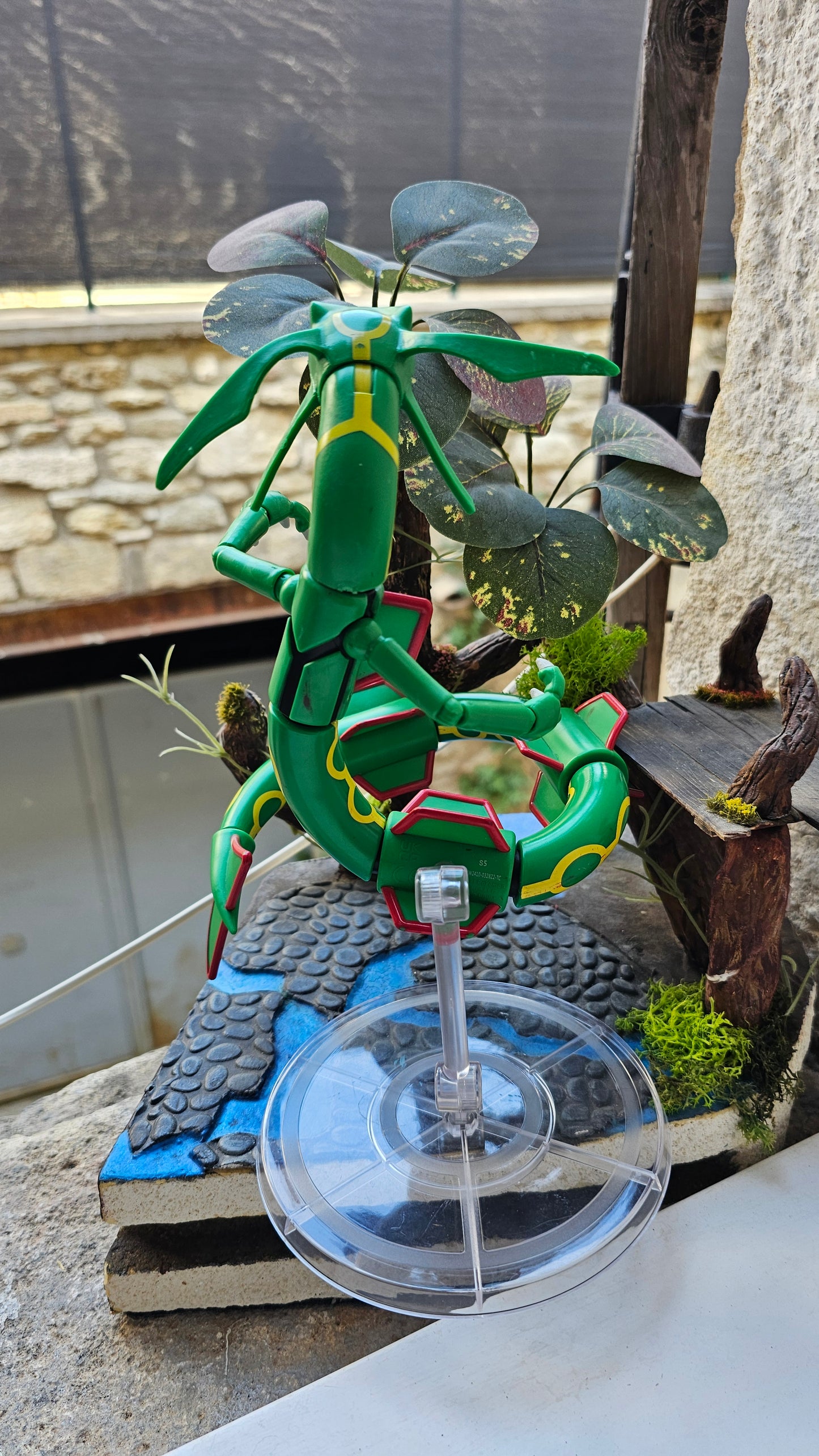 Super grande figurine Pokemon Nintendo Rayquaza