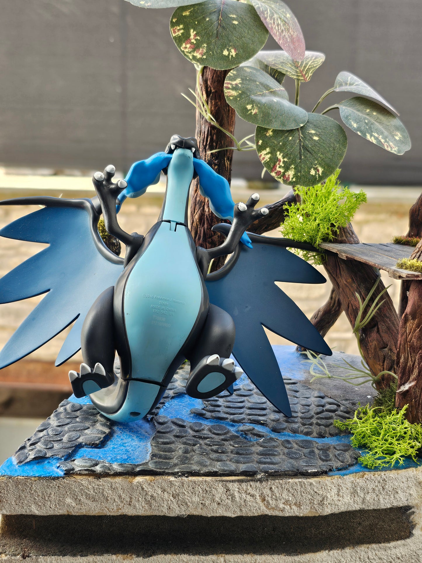 Super grande figurine Pokemon Nintendo Mega-Dracaufeu Shiny