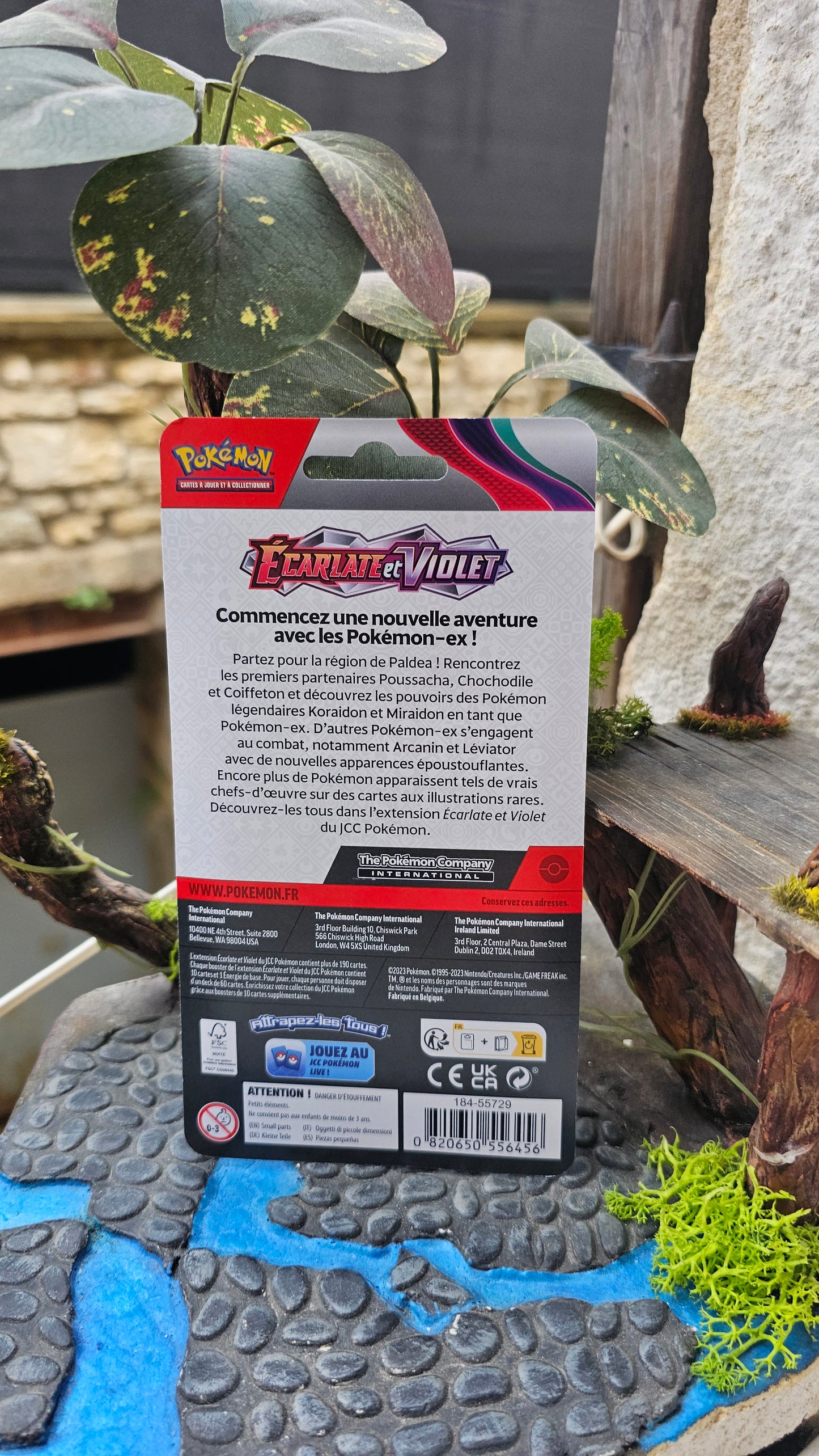 Super booster carte pokemon Écarlate et violet Ev1 illustration Leviator