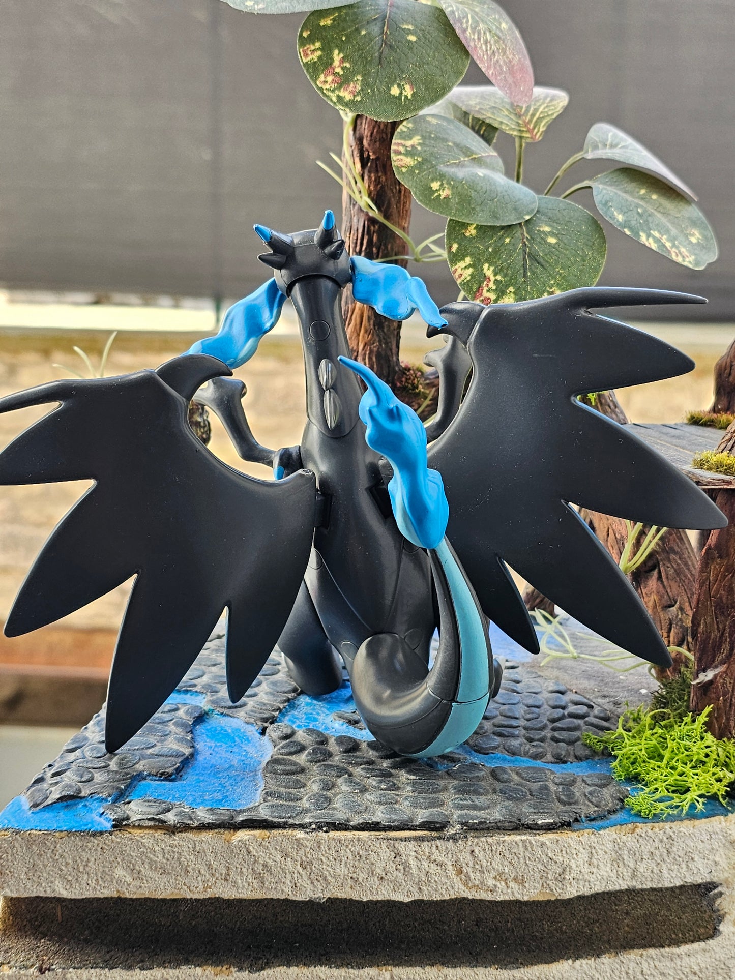 Super grande figurine Pokemon Nintendo Mega-Dracaufeu Shiny