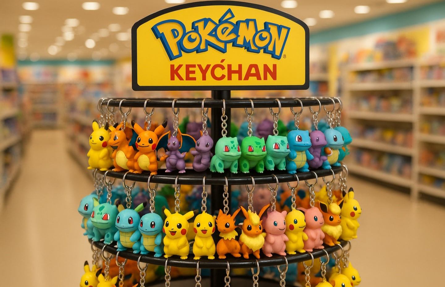 Porte clé Pokemon officiel Nintendo