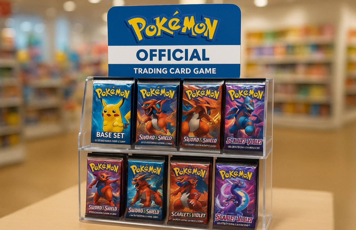 Booster carte pokémon Blister