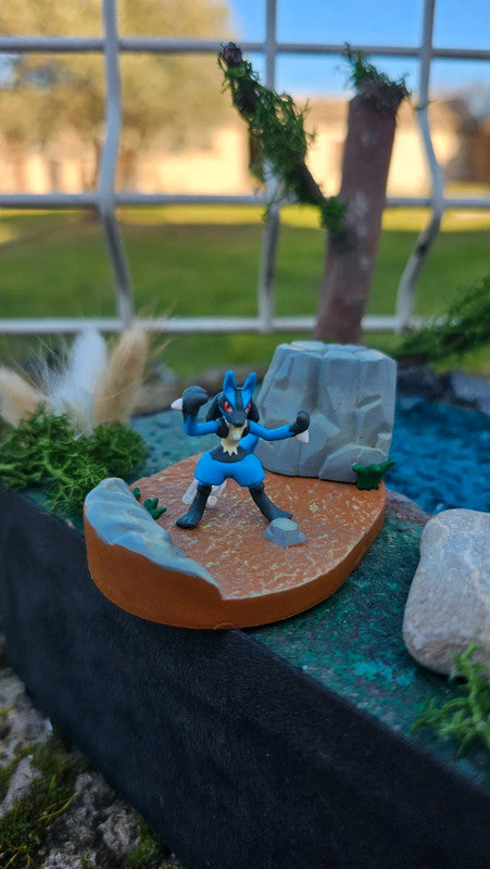 Super figurine Pokemon Nintendo lucario