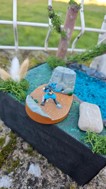 Super figurine Pokemon Nintendo lucario
