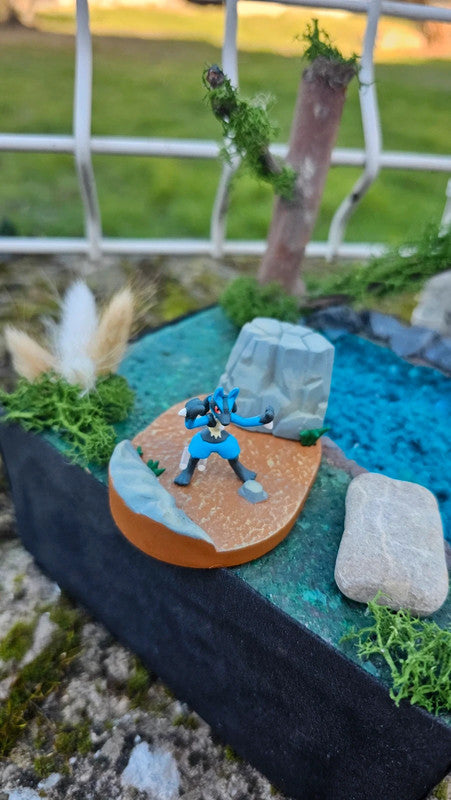 Super figurine Pokemon Nintendo lucario