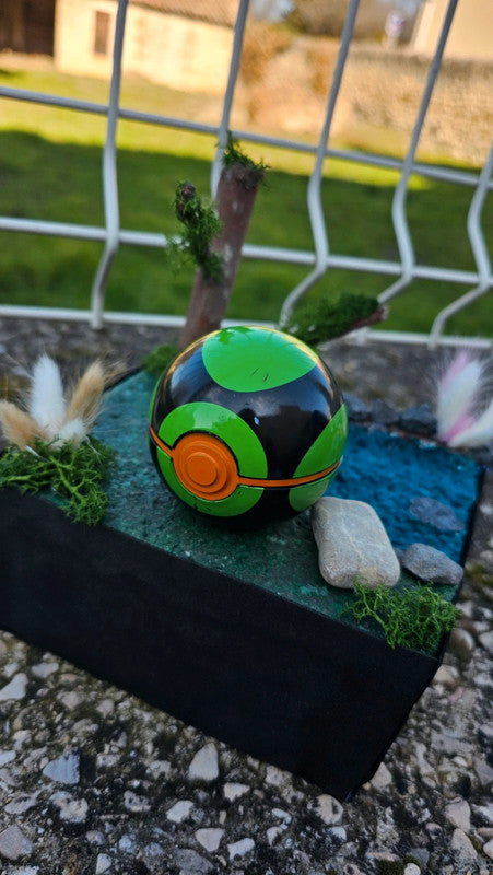 Super pokeball sombre ball pour figurine Pokemon Nintendo