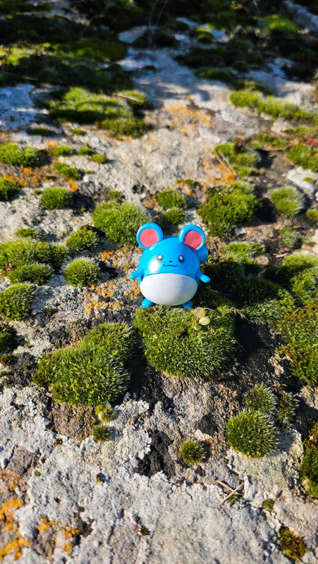 Super figurine Pokemon Nintendo marill effet brillant