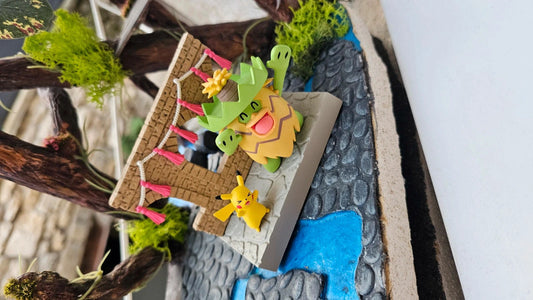 Super figurine Pokemon Nintendo ludicolo et pikachu