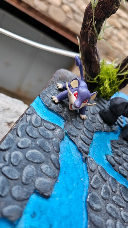 Super figurine Pokemon Nintendo tomy C.G.T.S.J rattata