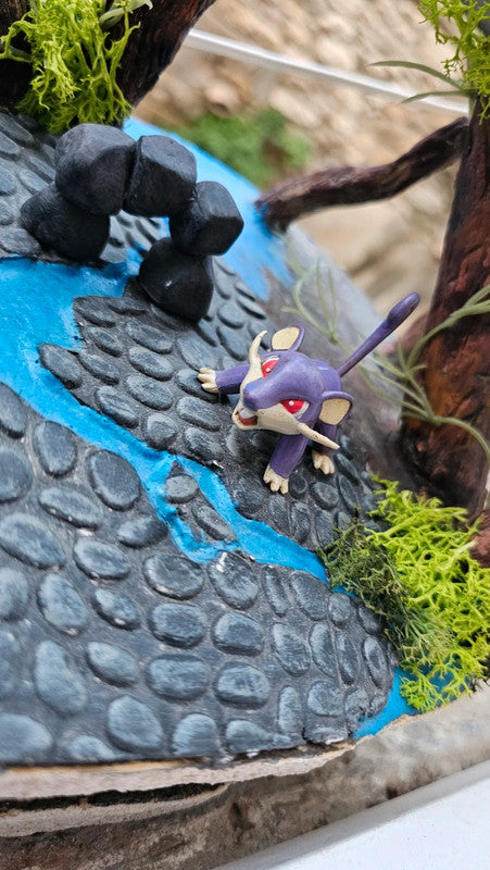 Super figurine Pokemon Nintendo tomy C.G.T.S.J rattata