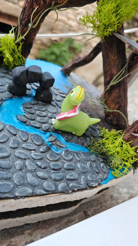 Super figurine Pokemon Nintendo finger puppet meganium