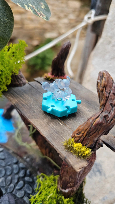 Super petite figurine Pokemon Nintendo rapion transparente