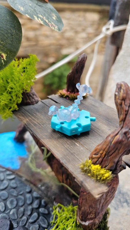 Super petite figurine Pokemon Nintendo rapion transparente