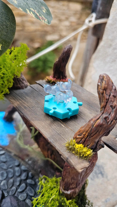 Super petite figurine Pokemon Nintendo rapion transparente