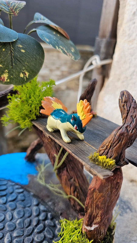 Super figurine Pokemon Nintendo tomy C.G.T.S.J feurisson