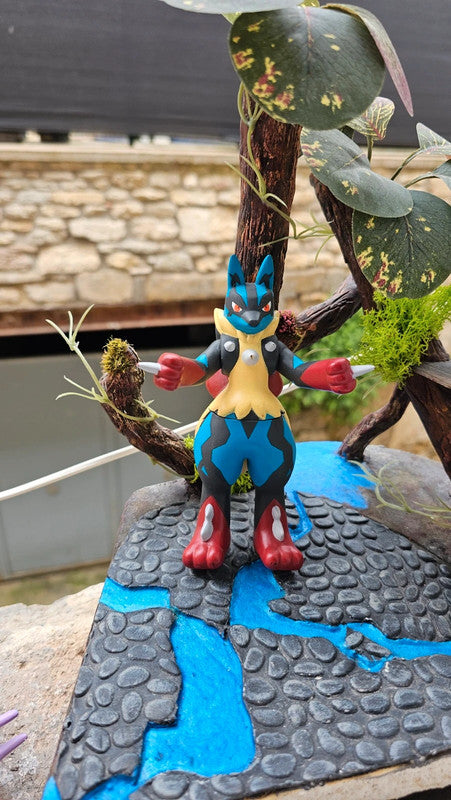 Super figurine Pokemon Nintendo mega-lucario