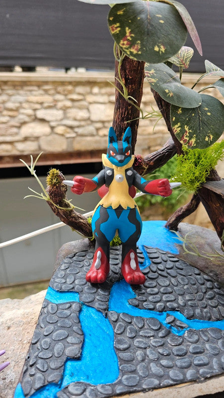 Super figurine Pokemon Nintendo mega-lucario