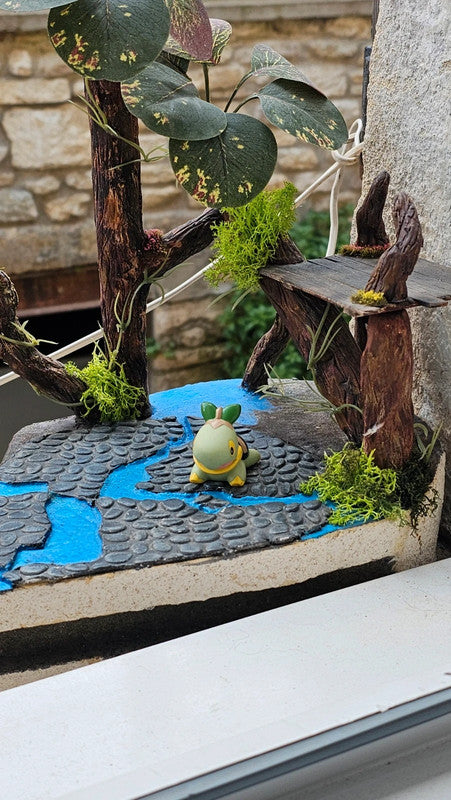 Super figurine Pokemon Nintendo finger puppet tortipouss