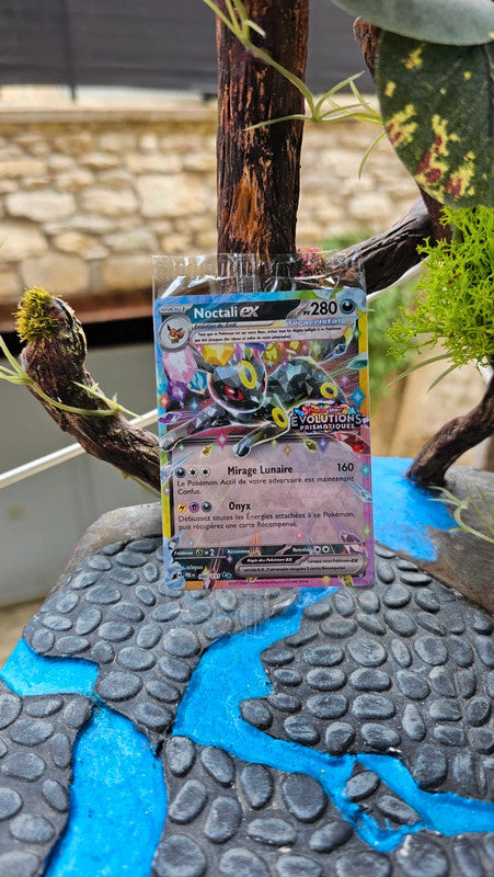 Super carte Pokemon Nintendo Évolution prismatique noctali EX 060/131