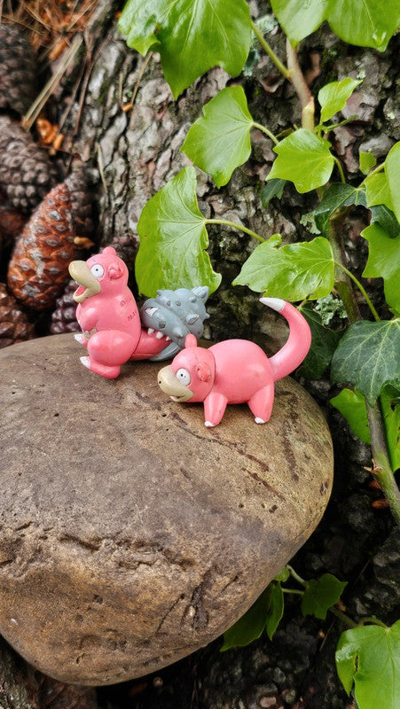 Super figurine Pokemon Nintendo tomy C.G.T.S.J évolution Ramoloss Roigada