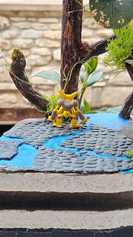 Super figurine Pokemon Nintendo tomy C.G.T.S.J alakazam