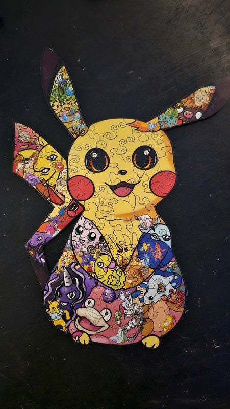 Super puzzle en bois Pokemon de la marque active puzzle