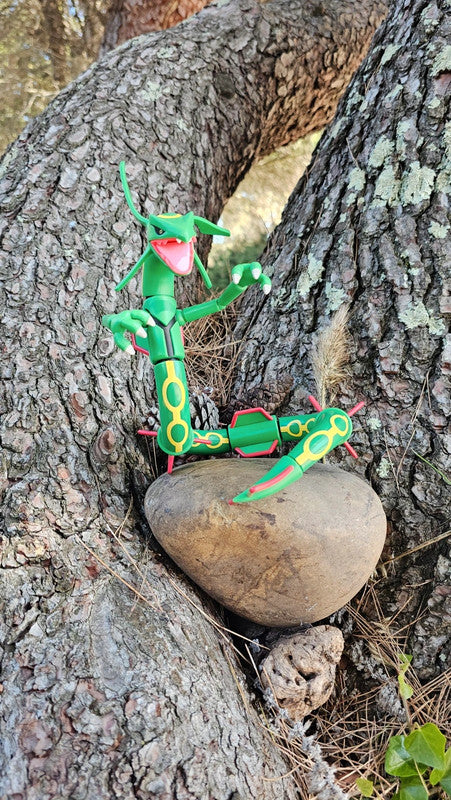 Super grande figurine Pokemon Nintendo rayquaza