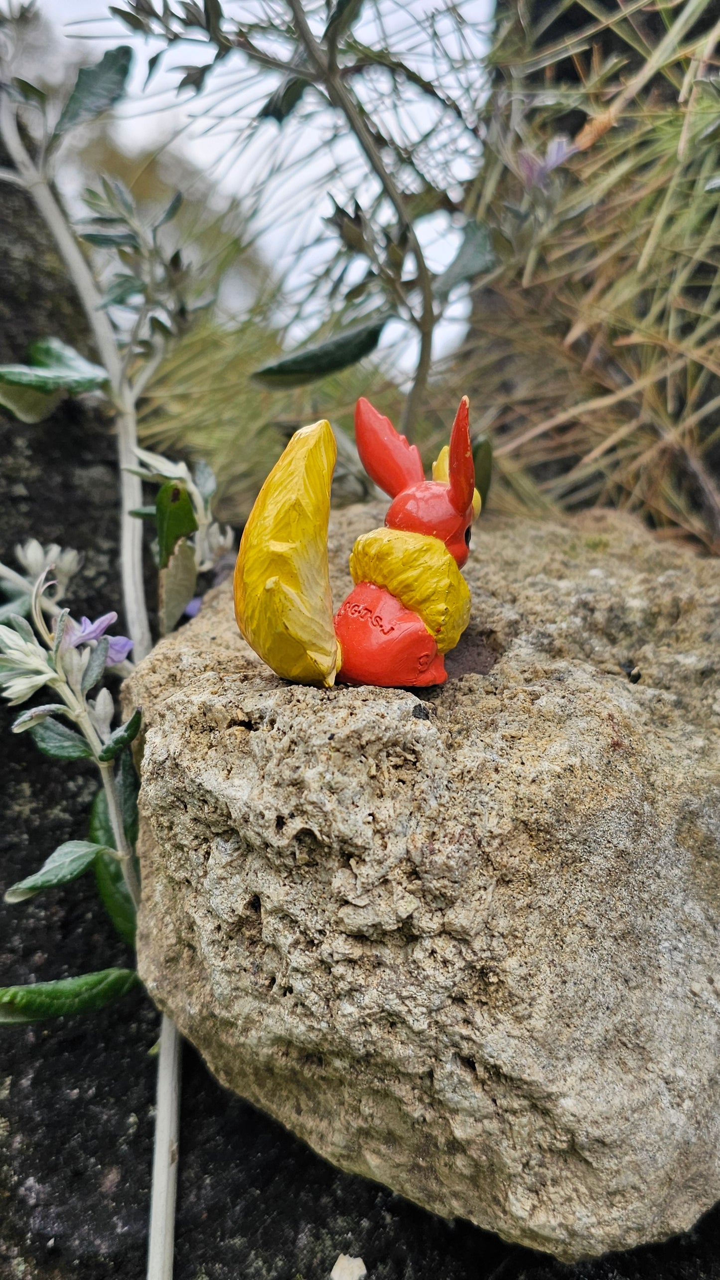 Super figurine Pokemon Nintendo tomy C.G.T.S.J pyroli