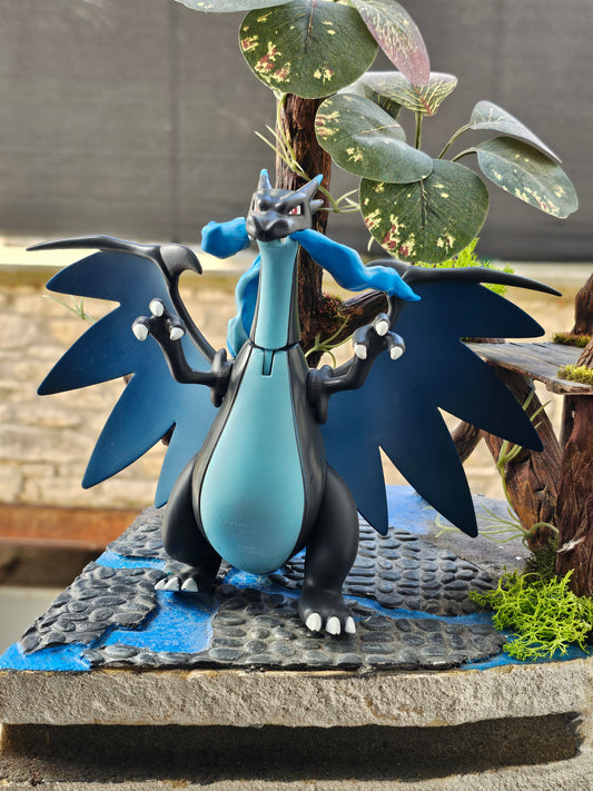Super grande figurine Pokemon Nintendo Mega-Dracaufeu Shiny