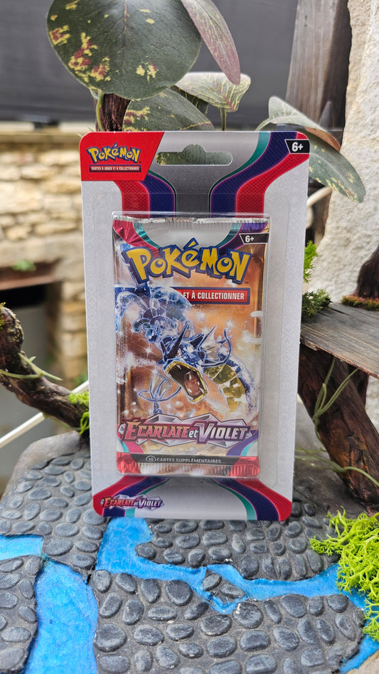 Super booster carte pokemon Écarlate et violet Ev1 illustration Leviator
