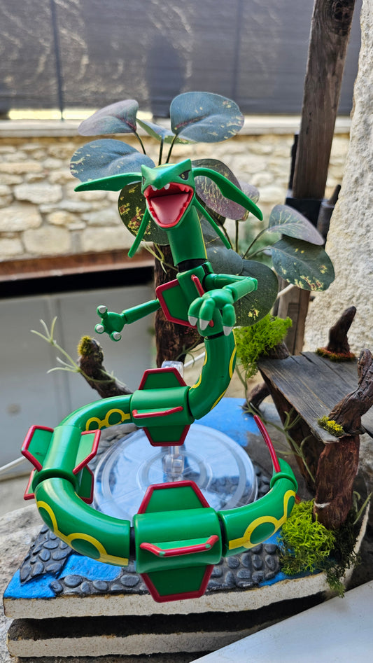 Super grande figurine Pokemon Nintendo Rayquaza